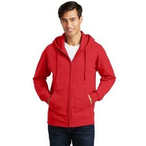 Port & Company® Men's Fan Favorite™ Fleece Full-Zip Hooded Sweatshirt