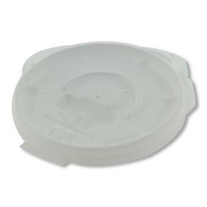 10 Oz. White Tear Back Lid for Paper Hot Cup