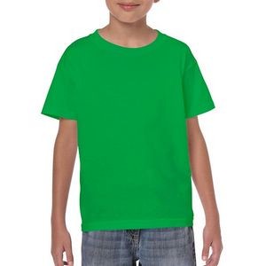 Heavy Cotton Youth T-shirt - Irish Green - Large (Case of 12)