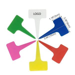 Plant and Herb T-shape plastic Labels Tags