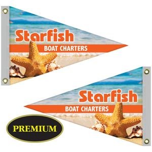 Double Sided Knitted Polyester Pennant Boat Flag (24"x36")