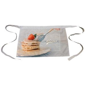 Dye-Sublimated Full Color Waterproof Waist Apron