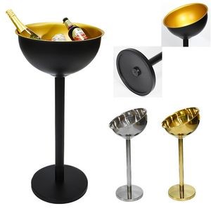 Stainless Steel Ice Bucket Stand