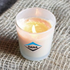 Vanilla-Scented Soy Wax Candle in Glass Jar - Small (Factory Direct - 10-12 Weeks Ocean)