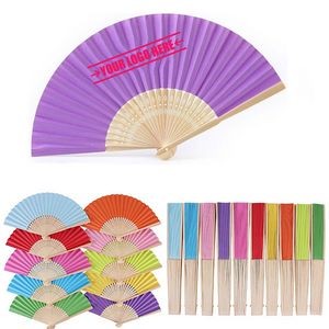 Paper Bamboo Folding Fan