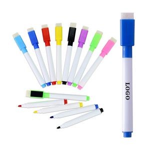 Magnetic Whiteboard Pen W/ Eraser Cap