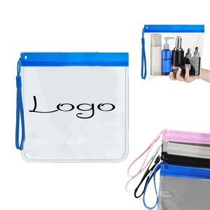 PVC Portable Clear Waterproof Cosmetic Bag