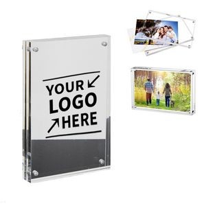 Double Sided Clear Acrylic Picture Frame