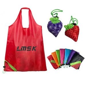 Collapsible Strawberry Tote Bag