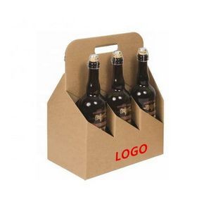 Kraft Paper 6 Pack Beer Carrier