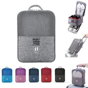Portable Three Layer Travel Shoe Storage Bag