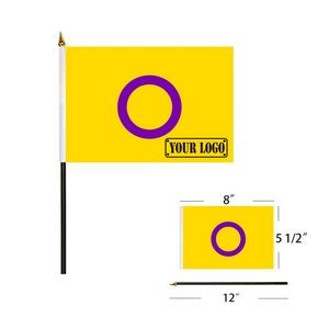 Mini Intersex Hand Flags