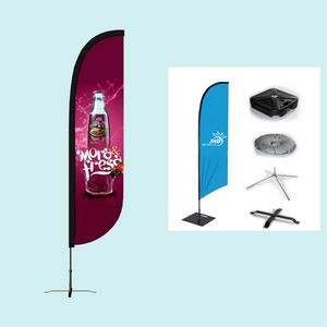 Custom Advertising Feather Flags with Double Side