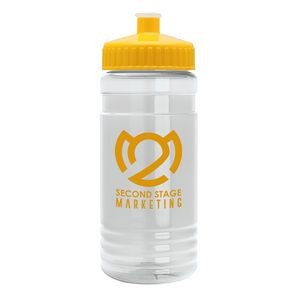 20 Oz. Transparent Sports Bottle w/Push-Pull Lid