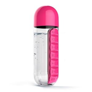 20 Oz. In Style Pill Organizer Water Bottle