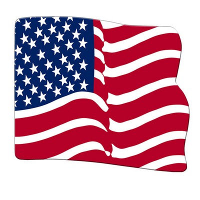 Wavy Flag Hand Fan Without Stick