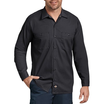 Dickies Men's Industrial Long Sleeve Work Shirt