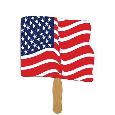 Flag Fast Hand Fan (1 Side) 1 Day