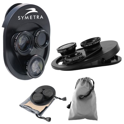 4-in-1 Rotating Camera Lens Set