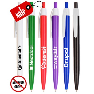 Union Printed - Click-Stick Promo Pen with 1-Color Print - No Minimum - 121A