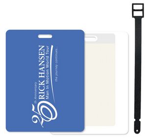 Jumbo Recycled Rectangle Kwik-Seal� Golf/Bag Tag