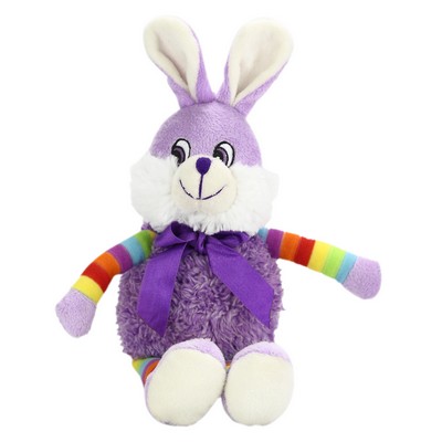 The Rainbow Rabbit in Purple, A Wild and Colorful Bunny