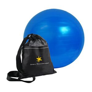 custom imprinted exercise ball 