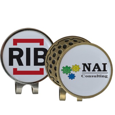 Hat Clip w/Magnetic Golf Ball Marker