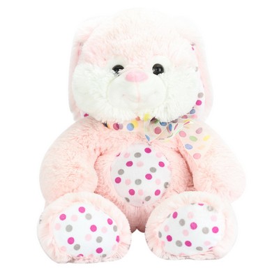The Spotted Pink Bunny, A Sweet, Customizable Plush Rabbit