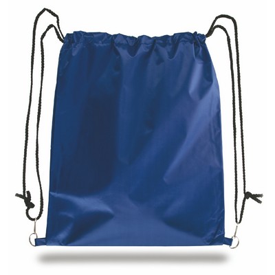 Polyester Waterproof Drawstring Backpack - blank (15"x18")
