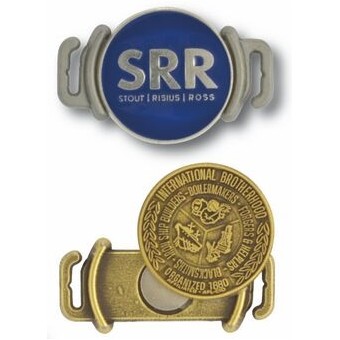 Golf Shoe Marker (1") w/Die Struck Ball Marker