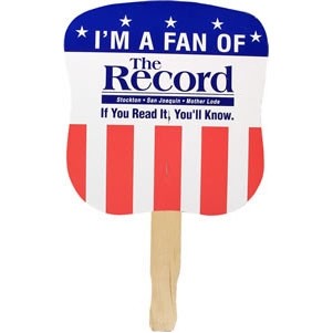 Stock Stars & Stripes Hand Fan