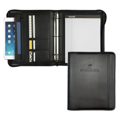 Professional™ Zipper Binder Padfolio w/Tablet Pocket