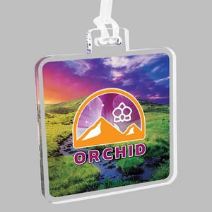 Ultra Vivid Color Luggage Bag Tags (5 Square Inches)