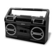 Jensen Audio Portable AM/FM Radio w/Cassette Player/Recorder