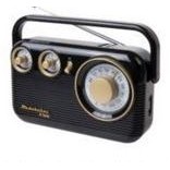 Studebaker Portable AM/FM Radio w/Bluetooth® (Black)
