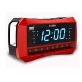 Jensen Audio AM/FM Weather Band Alarm Clock Radio w/NOAA Weather Alert & Flashlight