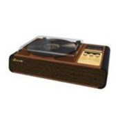 Jensen Audio 3-Speed Stereo Turntable w/Pitch Control, Cassette Player/Recorder & AM/FM Radio