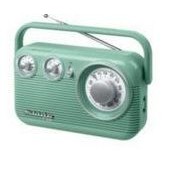 Studebaker Portable AM/FM Radio w/Bluetooth® (Green)