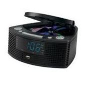 Jensen Audio Stereo CD Player w/AM/FM Digital Dual Alarm Clock