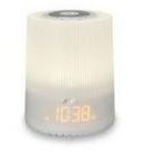 Jensen Audio Mood Lamp Digital Dual Alarm Clock Radio