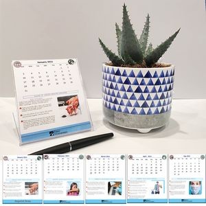 2023 Desk Jewel Case Calendar - Coronavirus/Covid-19