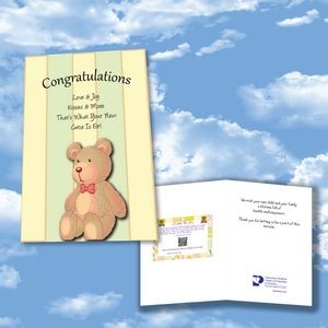 Cloud Nine Baby Lullabies Download Greeting Card - KD04 Lullabies for Baby & Mom/KD08 Sweet Dreams