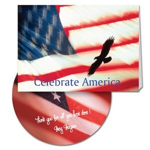 Celebrate America Greeting Card with Matching CD
