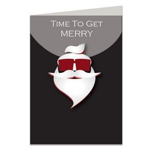 Santa Speaks Christmas Greeting Card