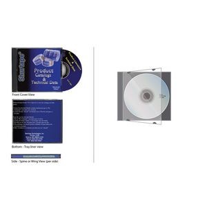 Silkscreen Printed Recordable CDR (500+ quantity) in Standard Jewel Case