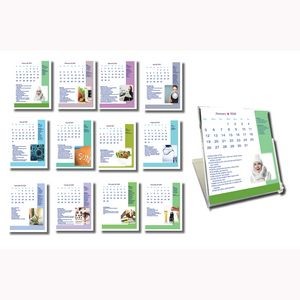 2023 Desk Jewel Case Calendar - Wellness