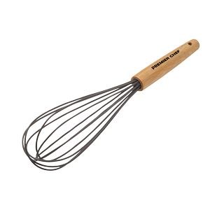 Silicone Whisk w/Bamboo Handle