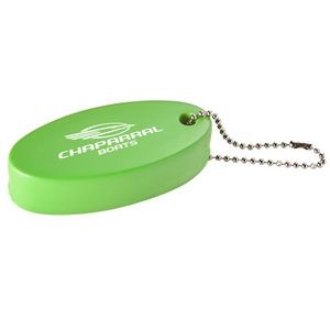 Oval Floater Key Tag
