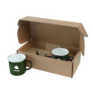 16 Oz. Speckle-It Camping Mugs Gift Box Set